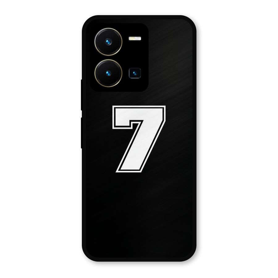 Number 7 Metal Back Case for Vivo Y35