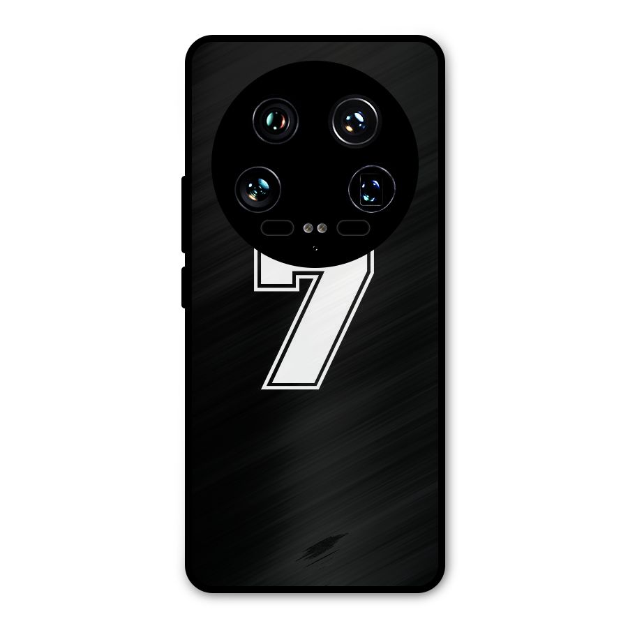 Number 7 Metal Back Case for Xiaomi 14 Ultra