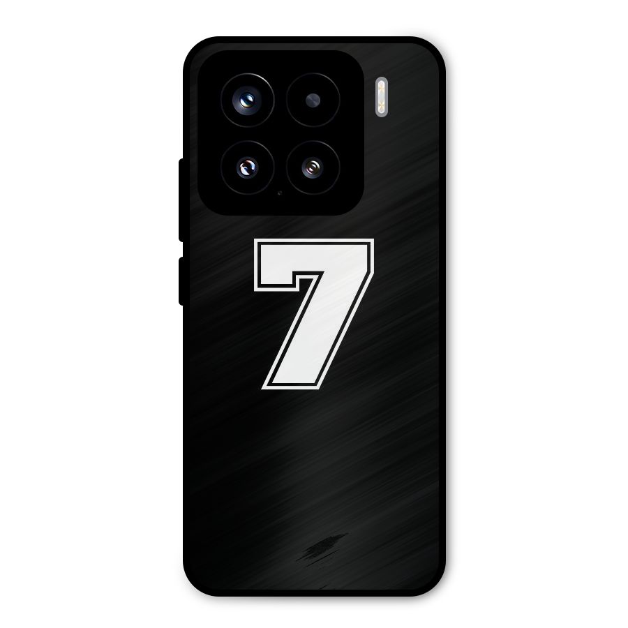 Number 7 Metal Back Case for Xiaomi 15