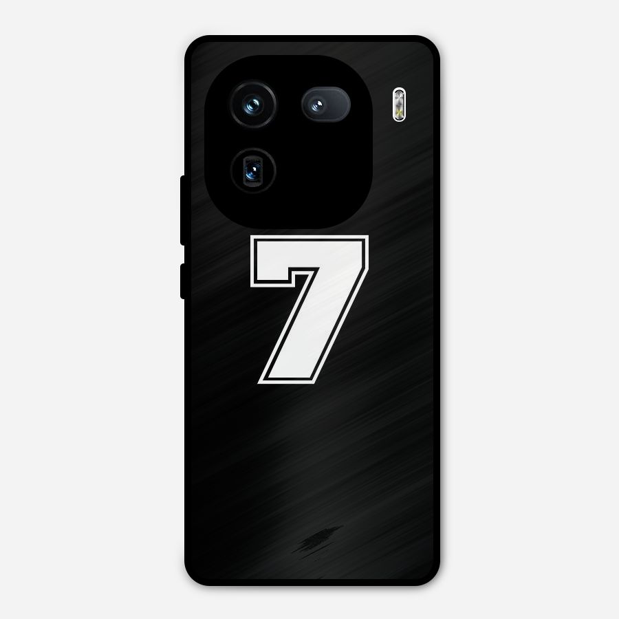 Number 7 Metal Back Case for iQOO 12