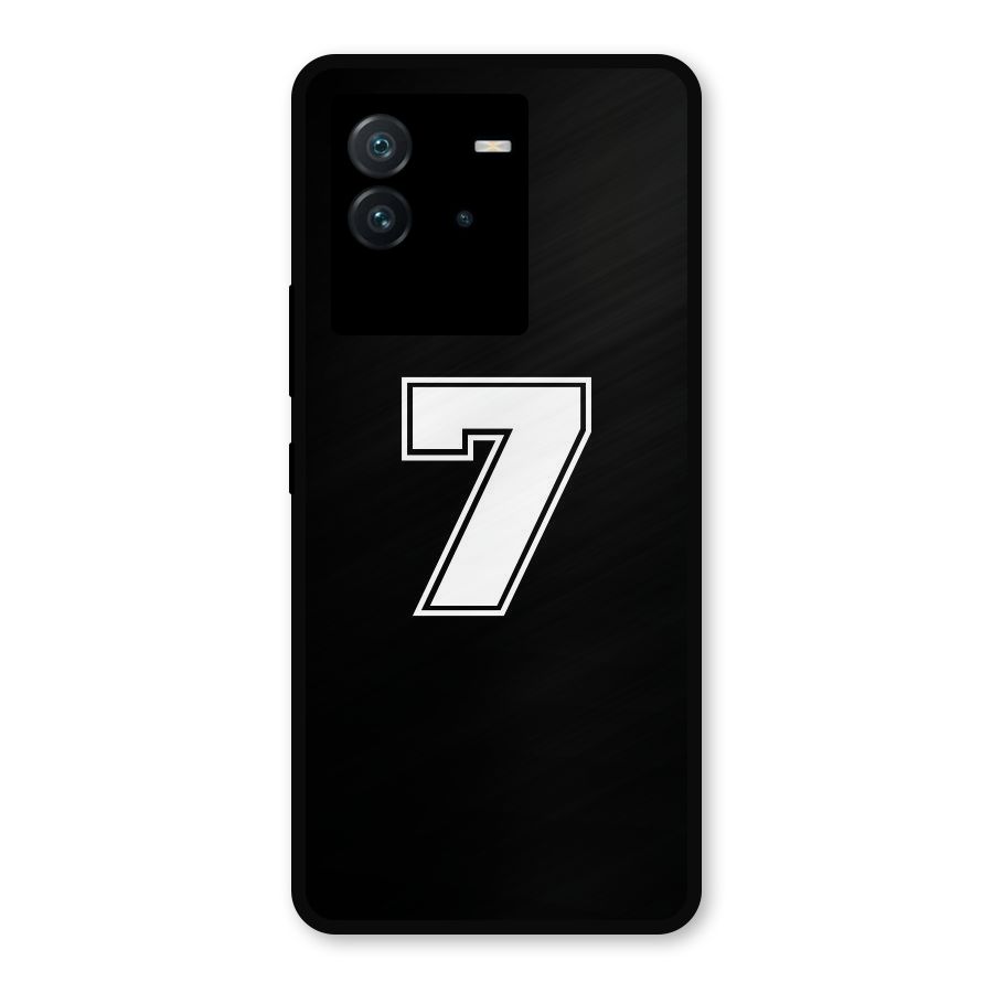 Number 7 Metal Back Case for iQOO Neo 6 5G