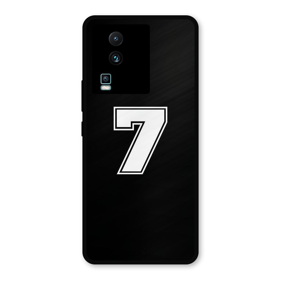 Number 7 Metal Back Case for iQOO Neo 7 Pro