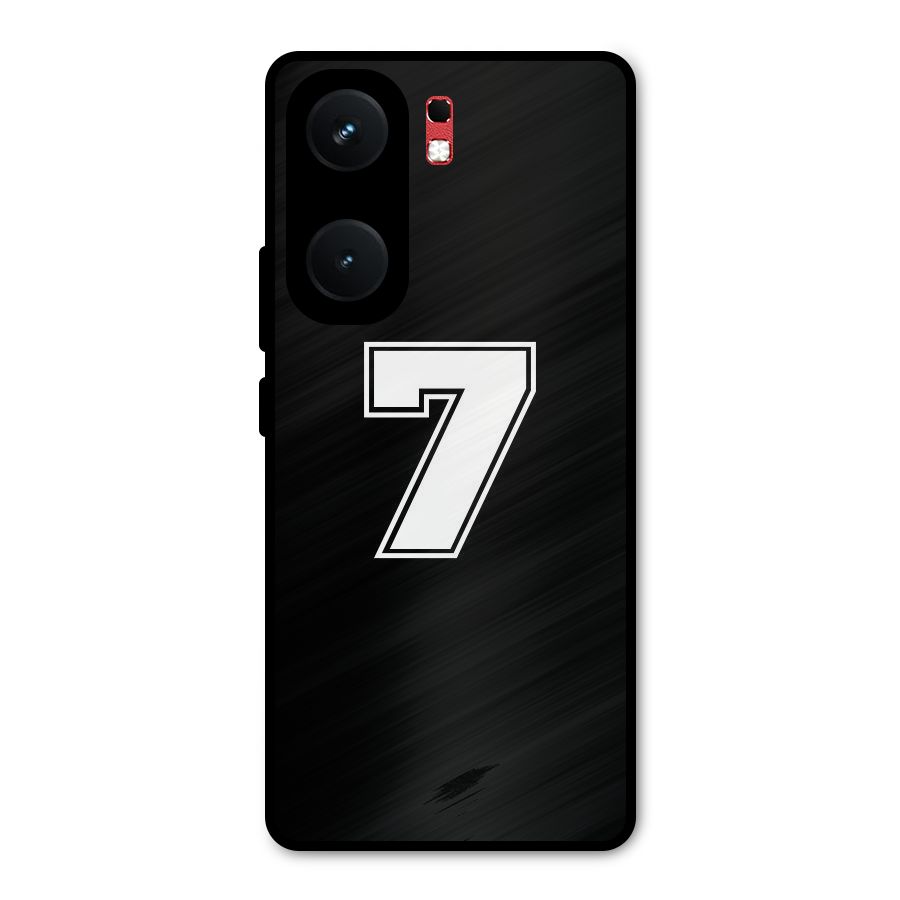 Number 7 Metal Back Case for iQOO Neo 9 Pro