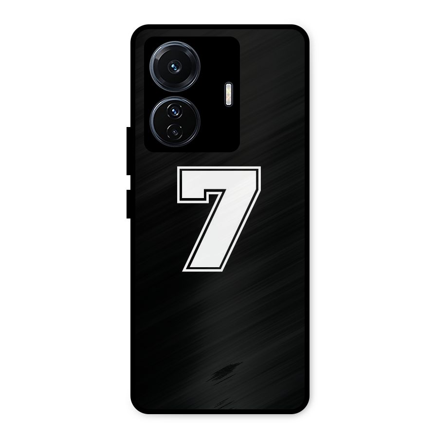 Number 7 Metal Back Case for iQOO Z6