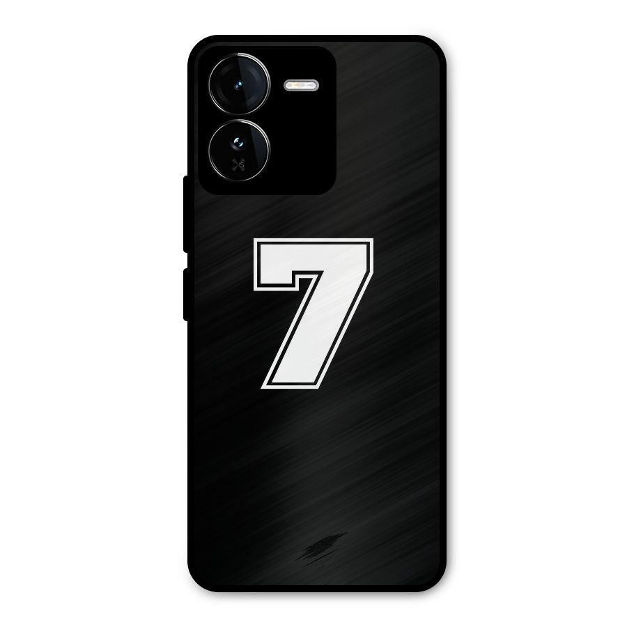 Number 7 Metal Back Case for iQOO Z9