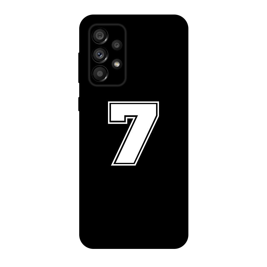 Number 7 Original Polycarbonate Back Case for Galaxy A73 5G