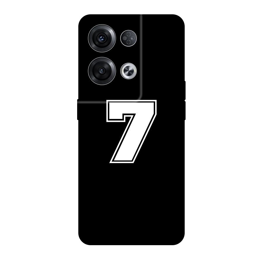 Number 7 Original Polycarbonate Back Case for Oppo Reno8 Pro 5G