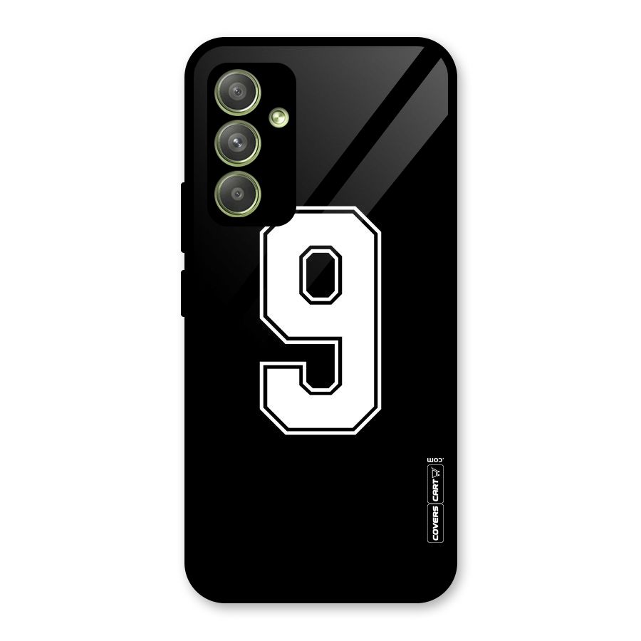 Number 9 Glass Back Case for Galaxy A54