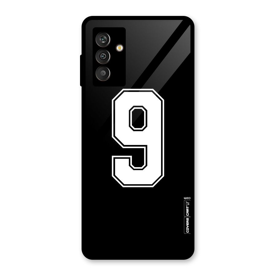Number 9 Glass Back Case for Galaxy M13