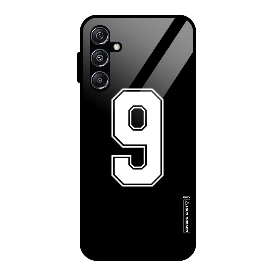 Number 9 Glass Back Case for Galaxy M34 5G