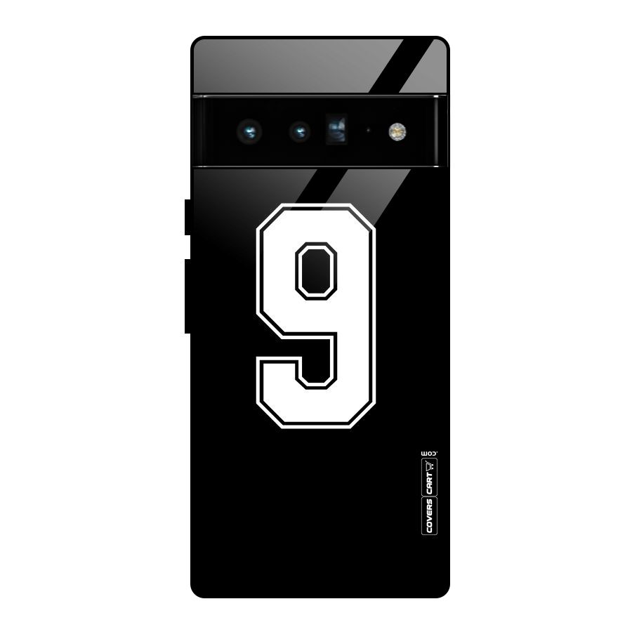 Number 9 Glass Back Case for Google Pixel 6 Pro