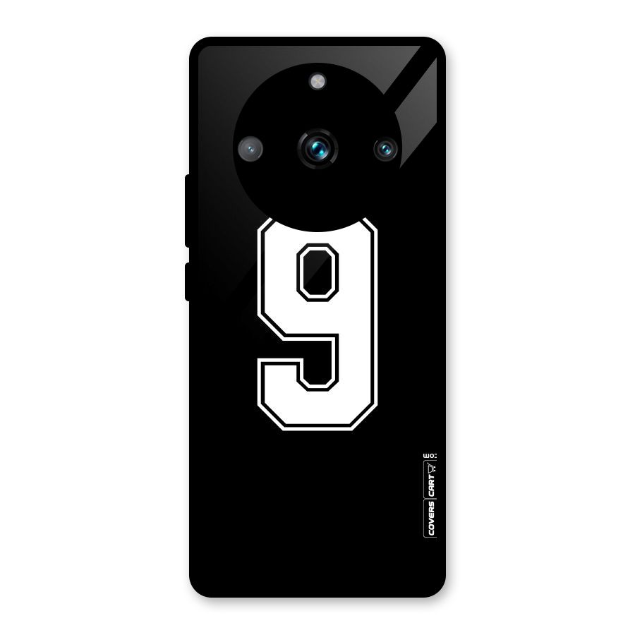 Number 9 Glass Back Case for Realme 11 Pro