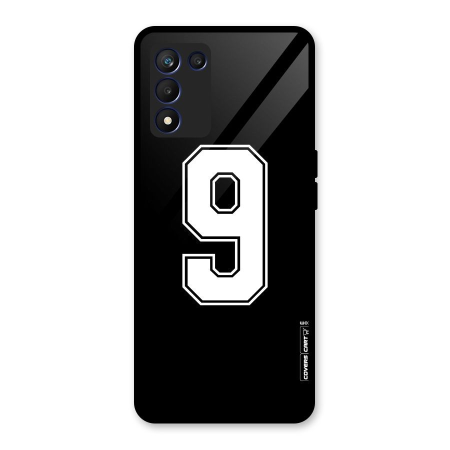 Number 9 Glass Back Case for Realme 9 5G Speed