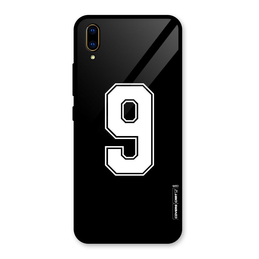 Number 9 Glass Back Case for Vivo V11 Pro