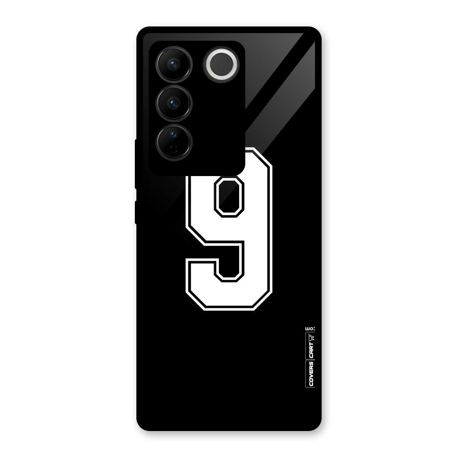 Number 9 Glass Back Case for Vivo V27