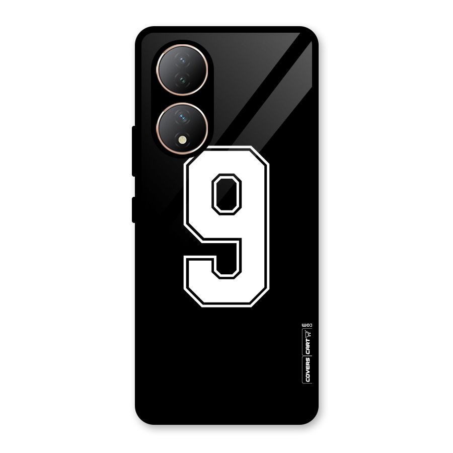 Number 9 Glass Back Case for Vivo Y100A