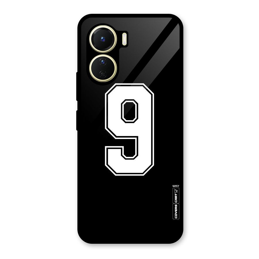 Number 9 Glass Back Case for Vivo Y16