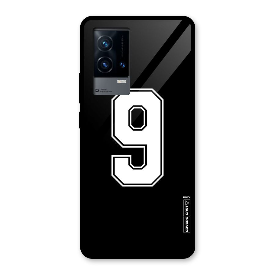 Number 9 Glass Back Case for iQOO 9 5G