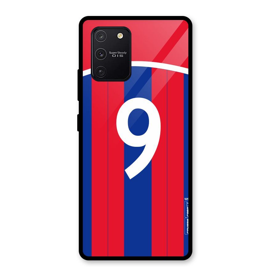 Number 9 Jersey Glass Back Case for Galaxy S10 Lite