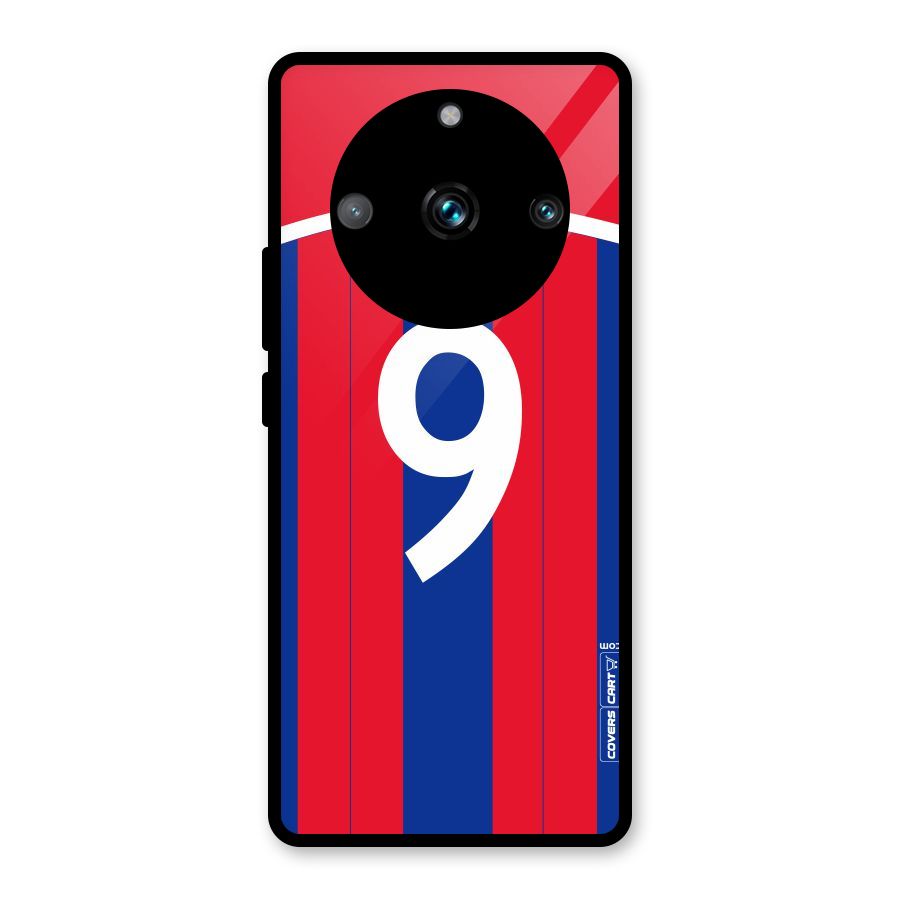 Number 9 Jersey Glass Back Case for Realme 11 Pro Plus