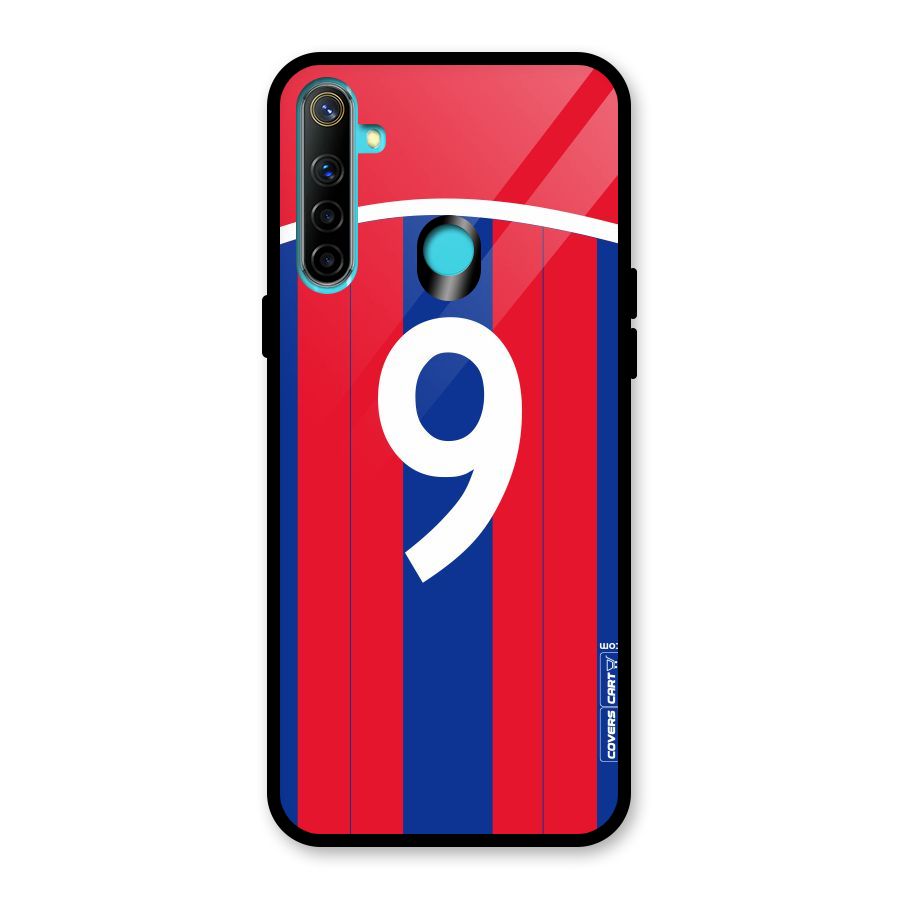 Number 9 Jersey Glass Back Case for Realme 5i