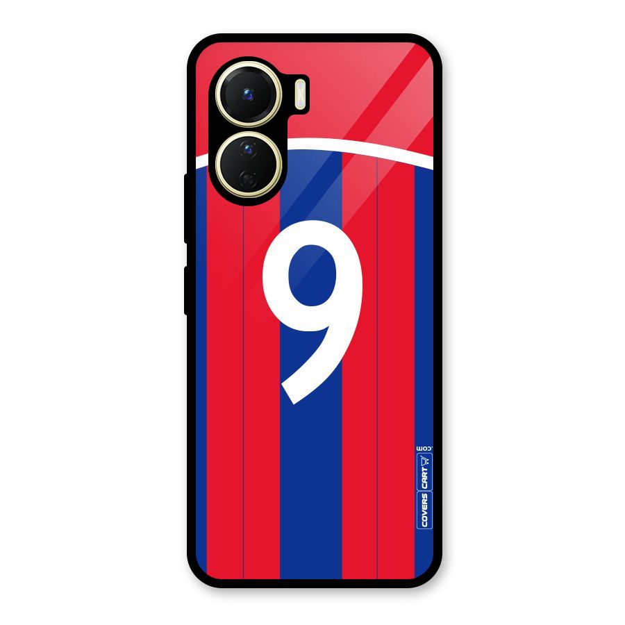 Number 9 Jersey Glass Back Case for Vivo Y56