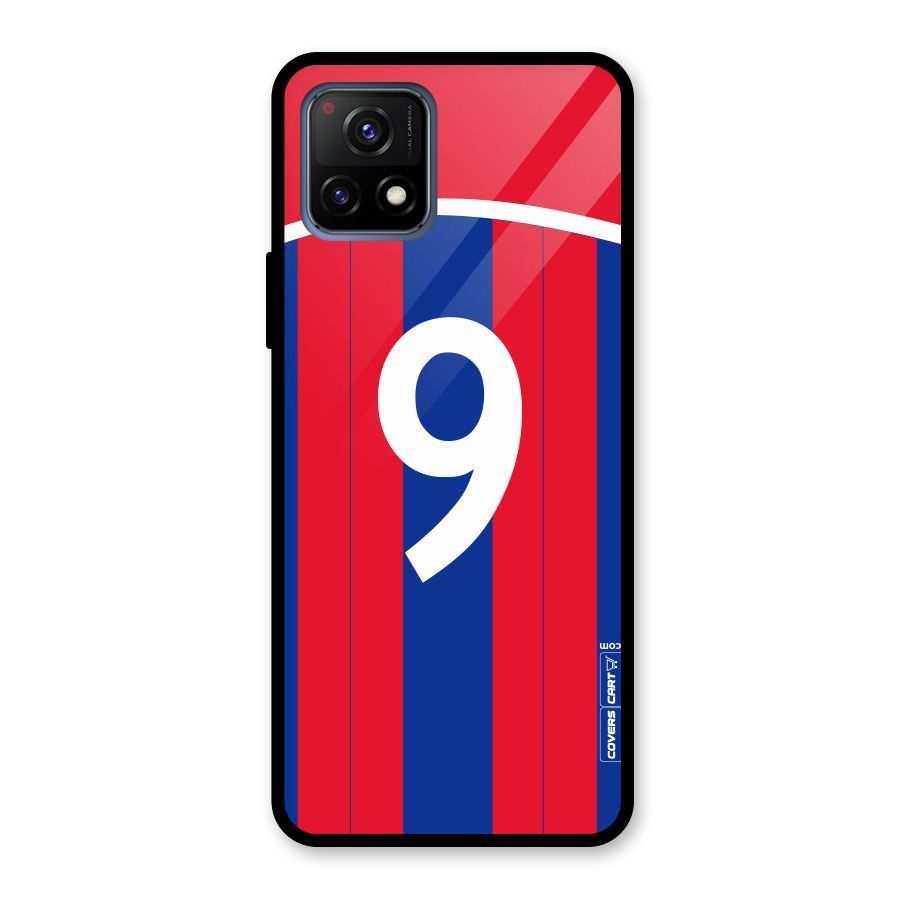 Number 9 Jersey Glass Back Case for Vivo Y72 5G