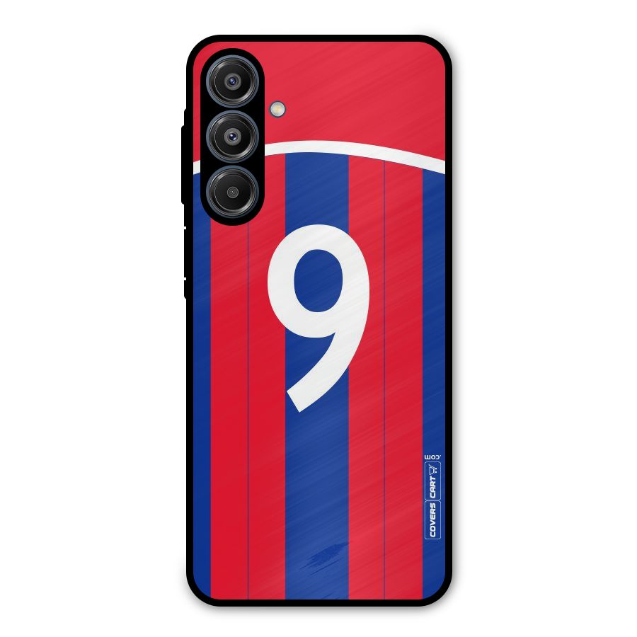 Number 9 Jersey Metal Back Case for Galaxy A16 5G