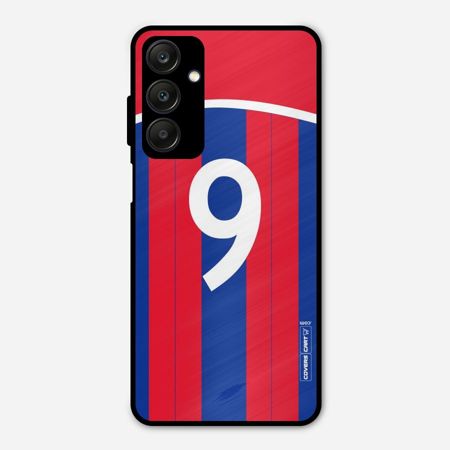 Number 9 Jersey Metal Back Case for Galaxy A25 5G