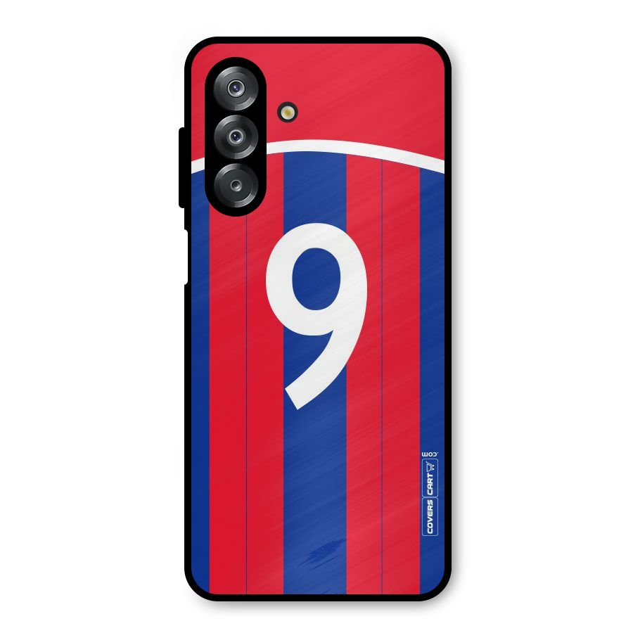 Number 9 Jersey Metal Back Case for Galaxy A26