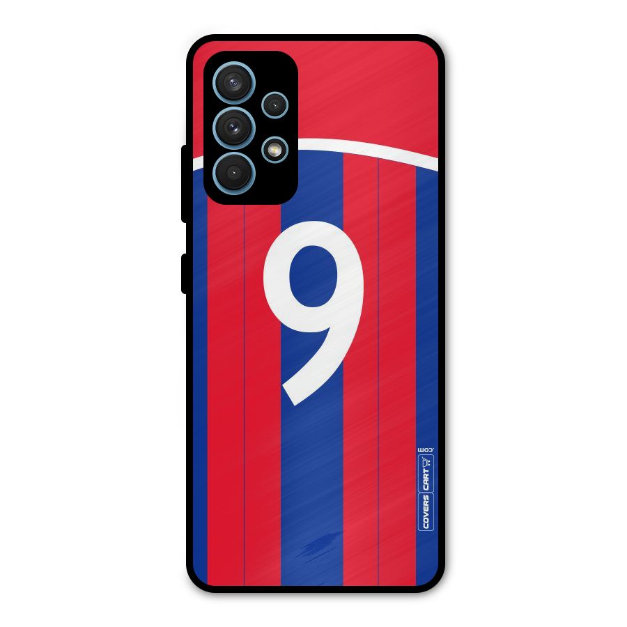 Number 9 Jersey Metal Back Case for Galaxy A32