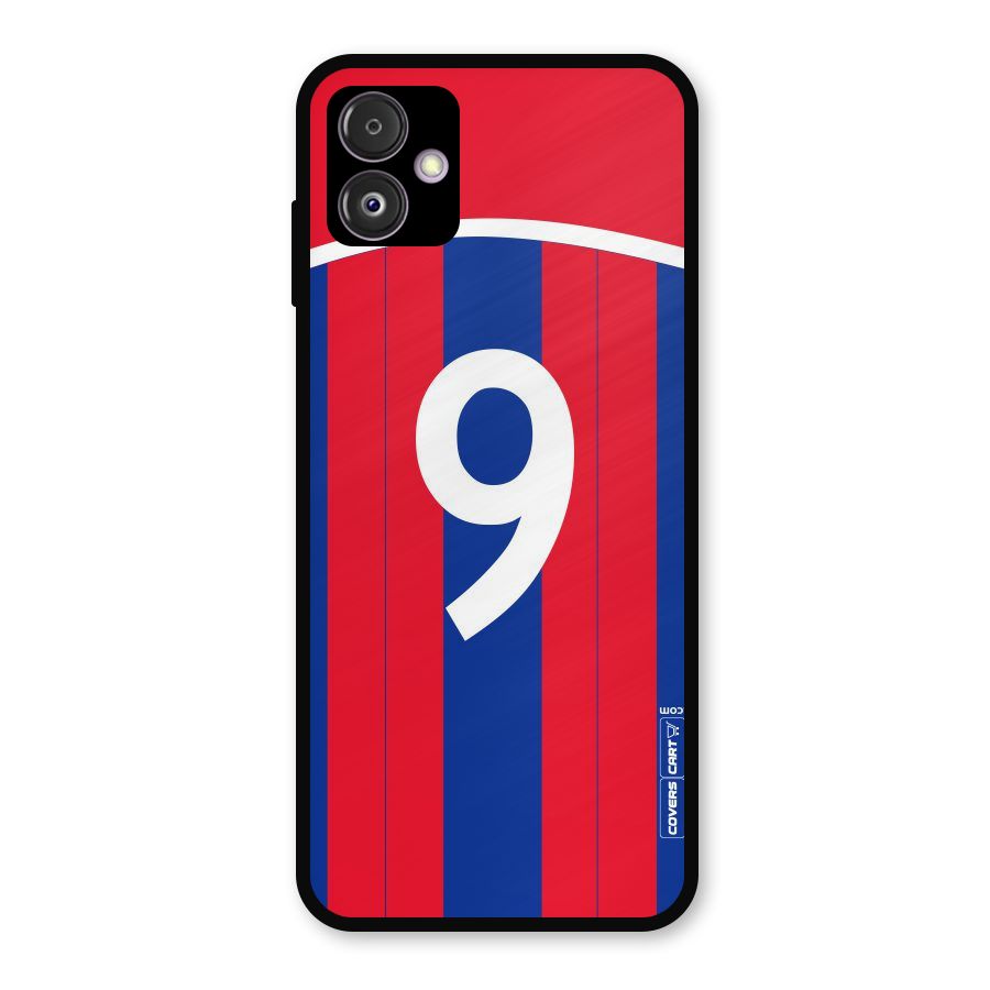 Number 9 Jersey Metal Back Case for Galaxy F14