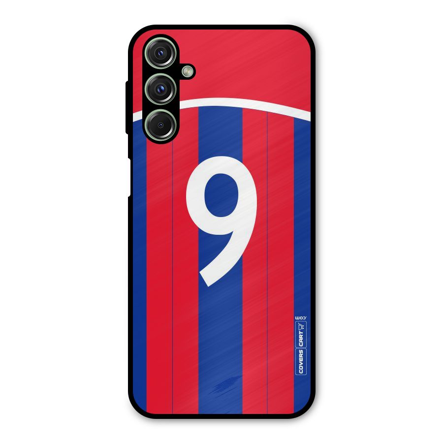 Number 9 Jersey Metal Back Case for Galaxy F34