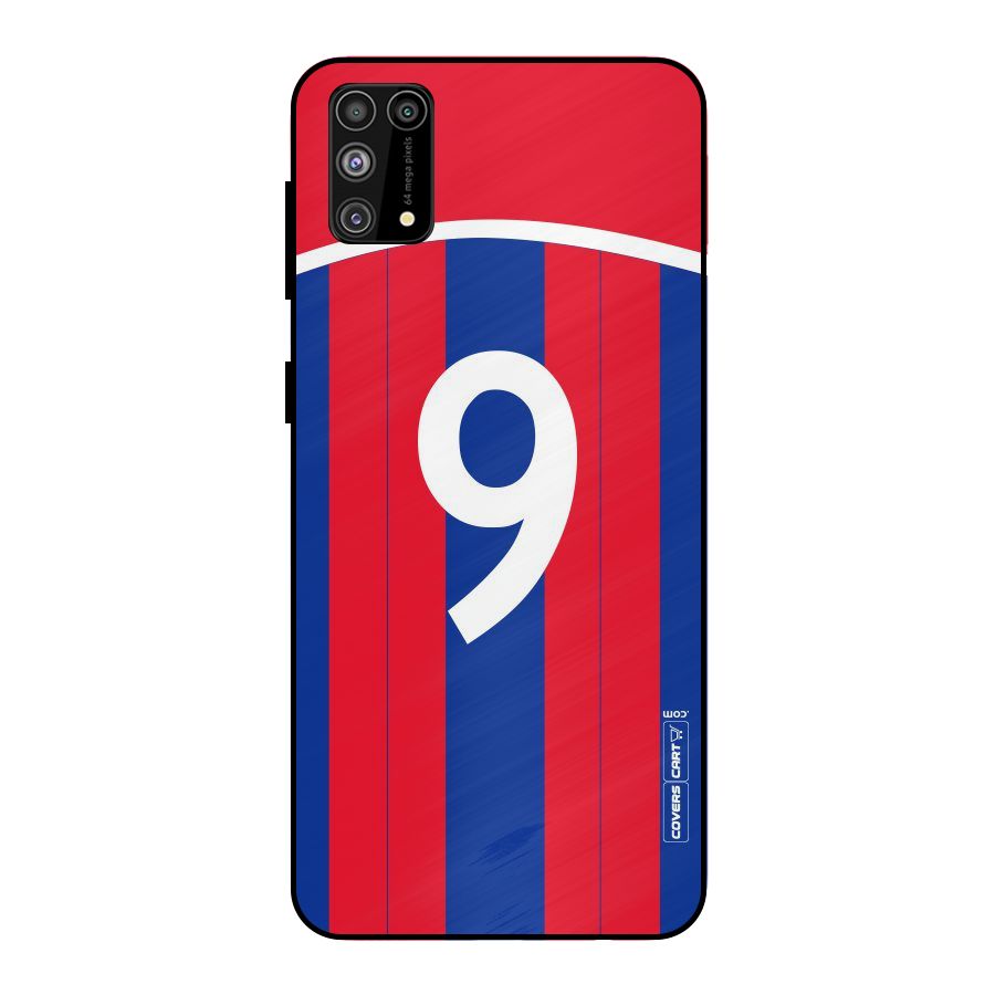 Number 9 Jersey Metal Back Case for Galaxy F41
