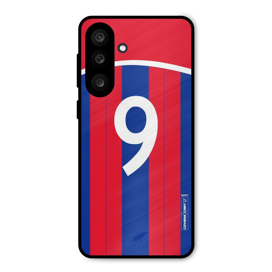 Number 9 Jersey Metal Back Case for Galaxy F56