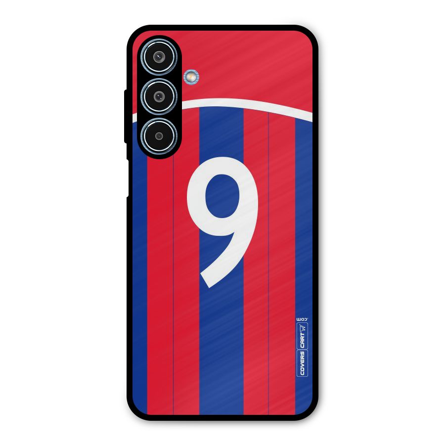Number 9 Jersey Metal Back Case for Galaxy M35