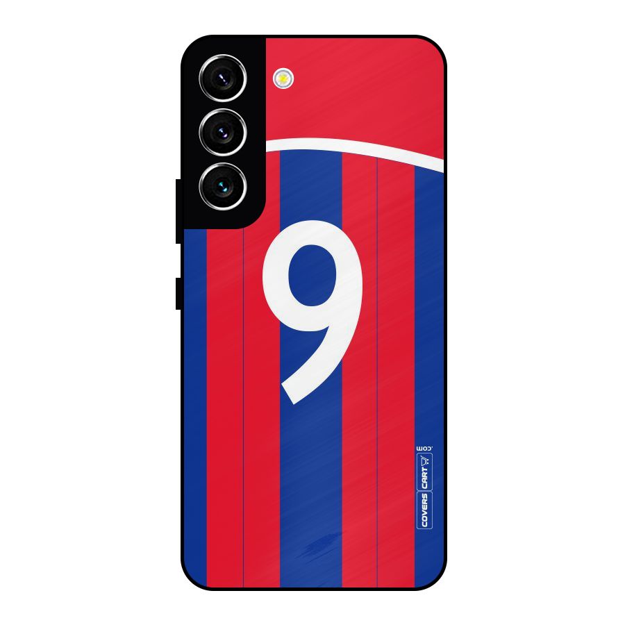 Number 9 Jersey Metal Back Case for Galaxy S22 5G