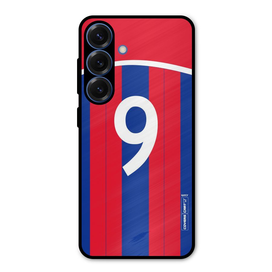 Number 9 Jersey Metal Back Case for Galaxy S25