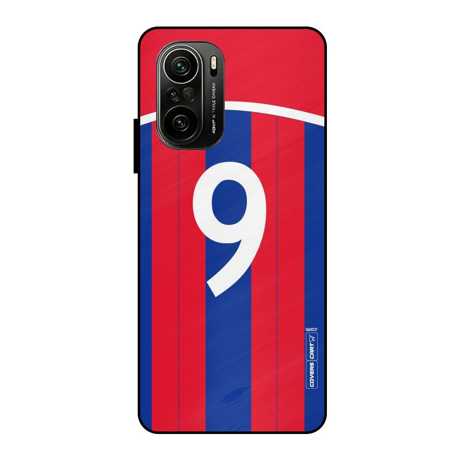 Number 9 Jersey Metal Back Case for Mi 11X Pro