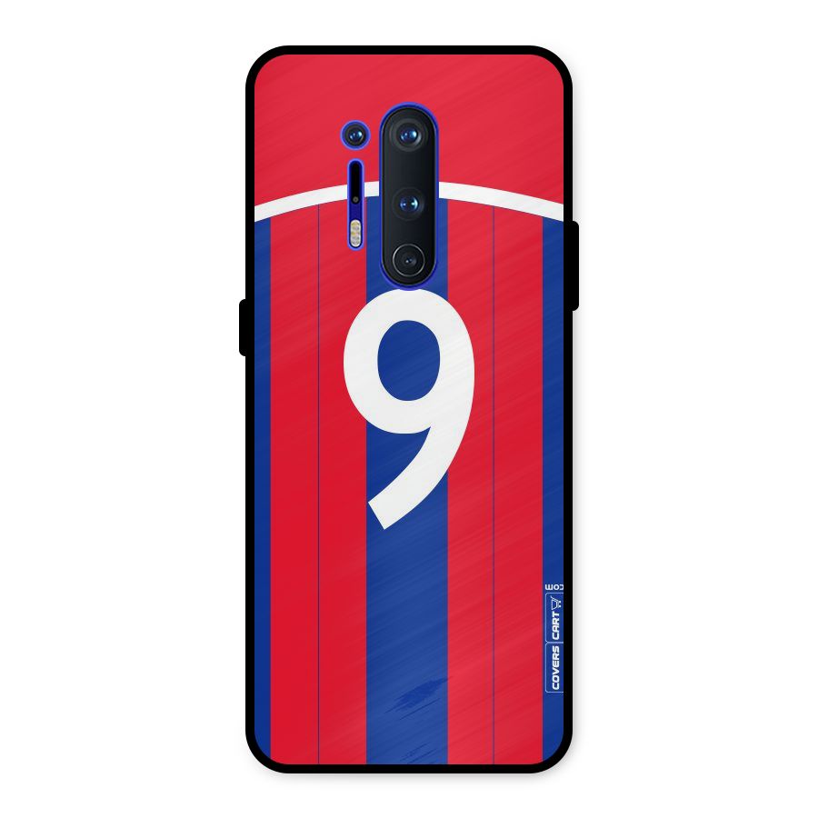 Number 9 Jersey Metal Back Case for OnePlus 8 Pro