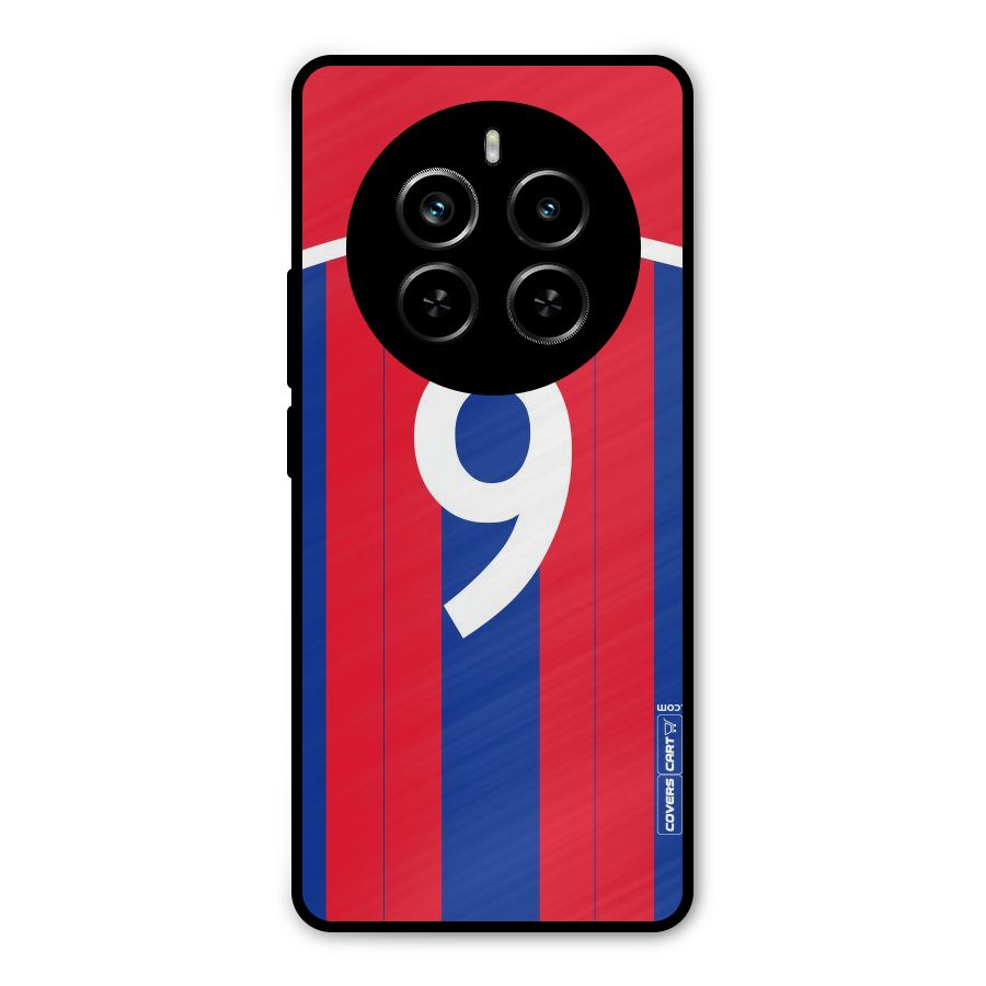 Number 9 Jersey Metal Back Case for Realme P1 Pro