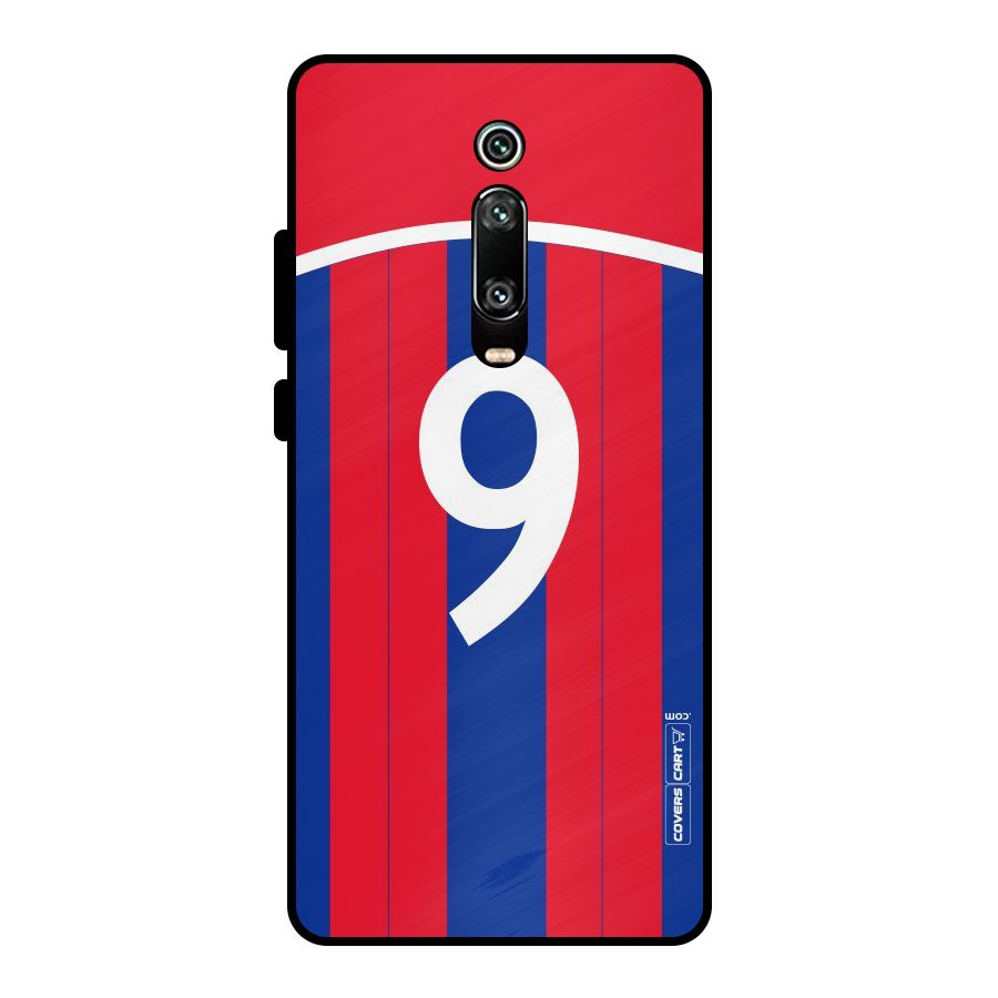 Number 9 Jersey Metal Back Case for Redmi K20 Pro
