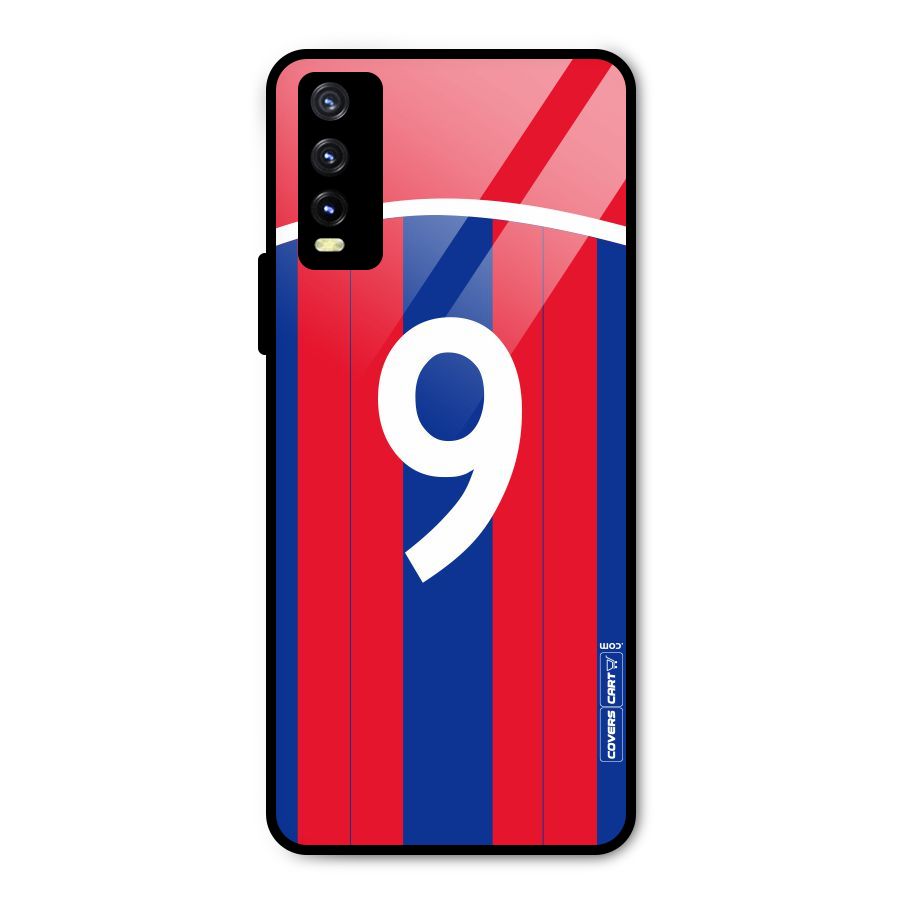Number 9 Jersey Metal Back Case for Vivo Y20