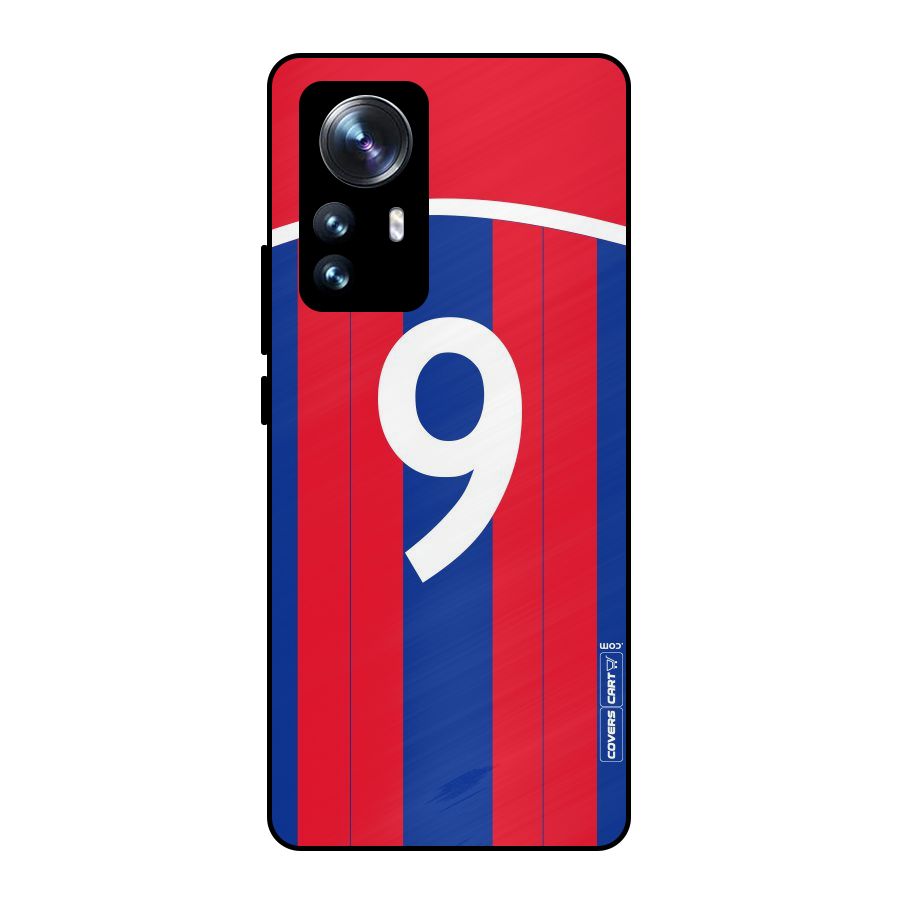 Number 9 Jersey Metal Back Case for Xiaomi 12 Pro