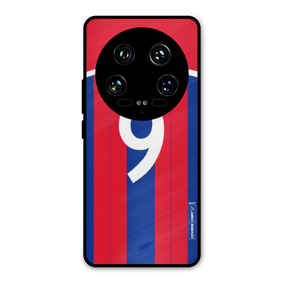 Number 9 Jersey Metal Back Case for Xiaomi 14 Ultra