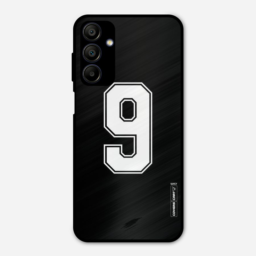 Number 9 Metal Back Case for Galaxy A15 5G