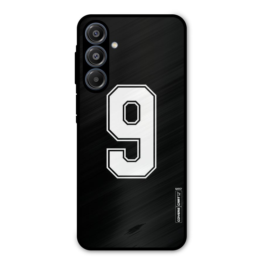 Number 9 Metal Back Case for Galaxy A16 5G
