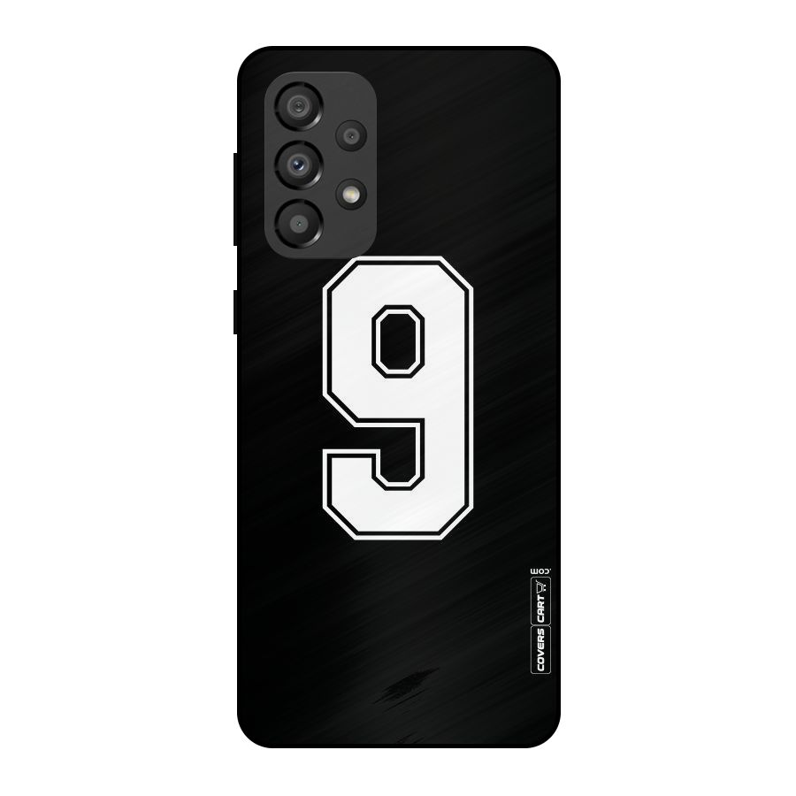 Number 9 Metal Back Case for Galaxy A33 5G