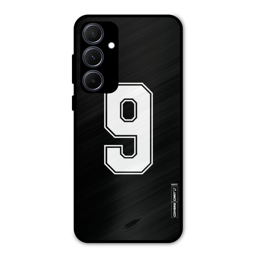 Number 9 Metal Back Case for Galaxy A35