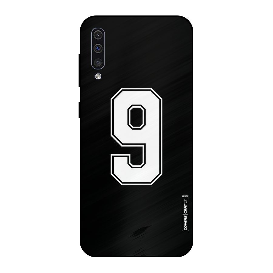 Number 9 Metal Back Case for Galaxy A50